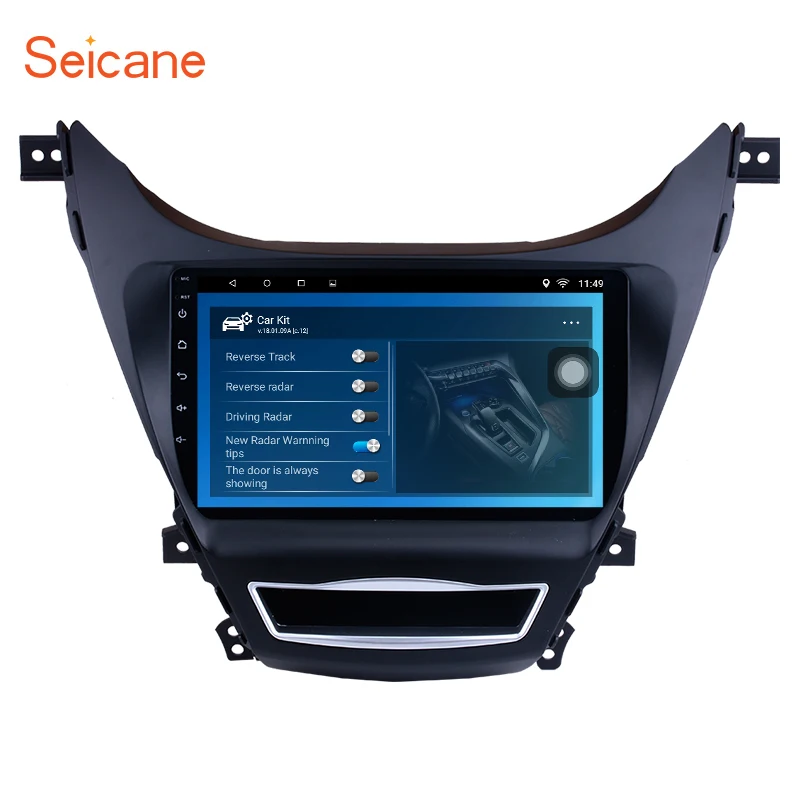 Автомагнитола Seicane 2 Din Android 8 1/7 1 9 дюймов GPS навигация мультимедийный плеер