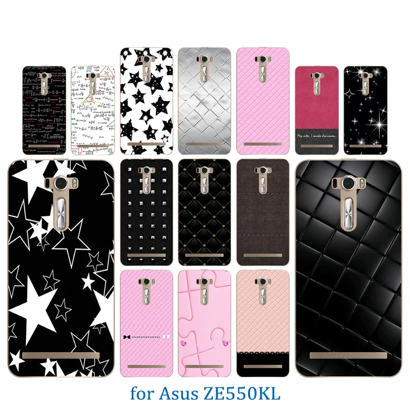 Phone Case Soft TPU for Asus ZenFone 2 Laser ZE550KL 5.5 inch Colorful Pattern Zenfone Ze551kl Z00LD Back Cover |