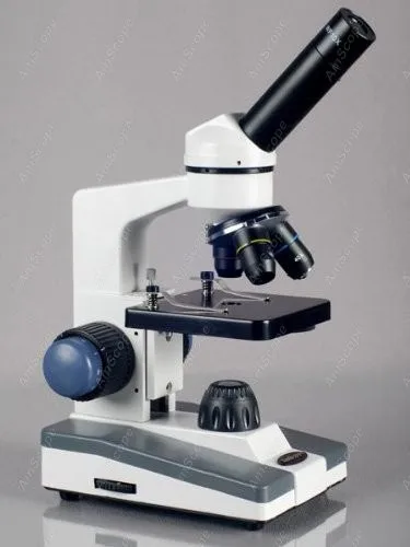 Биологический научный Студенческий микроскоп -- AmScope Supply 1000X биологический +