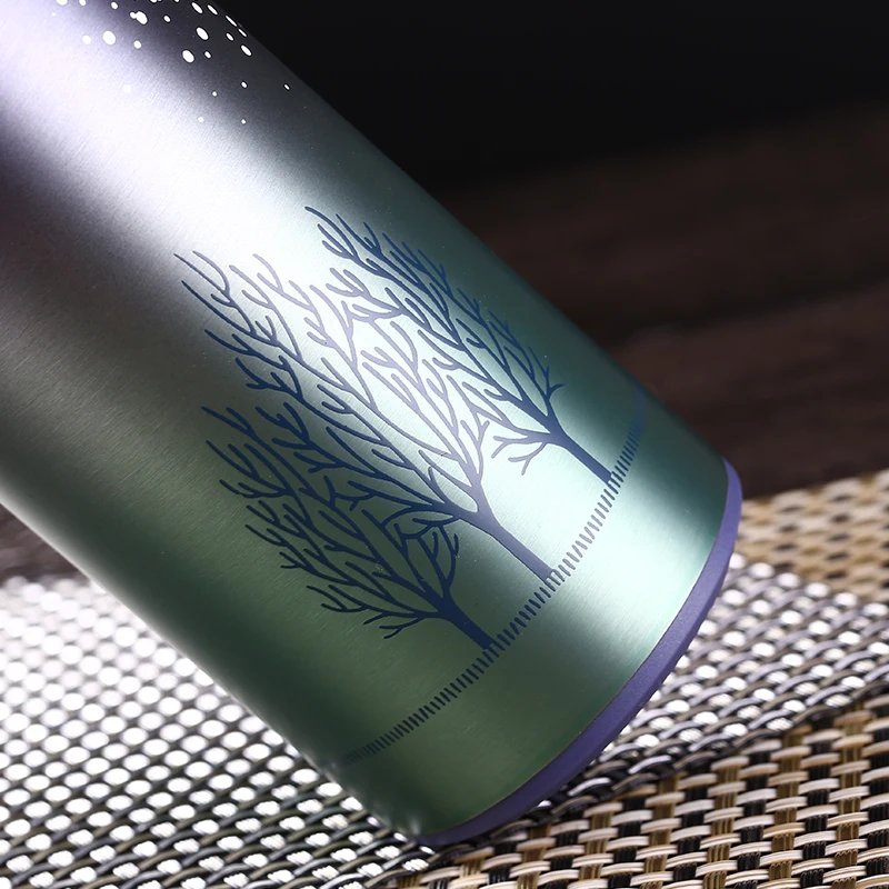Термос с рисунком звездного неба из нержавеющей стали 500 мл|thermos girls|cup thermoswater bottle