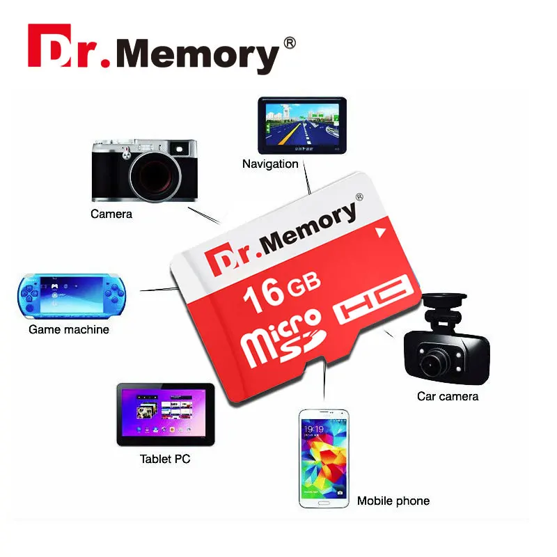 Dr. Memory Micro карта памяти TF 4 ГБ 8 16 32 в наличии Высокое качество Memeroy Бесплатная