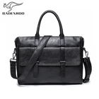 Сумка Badenroo мужская кожаная, винтажная деловая сумка для ноутбука, портфель, кросс-боди, мессенджер на плечо