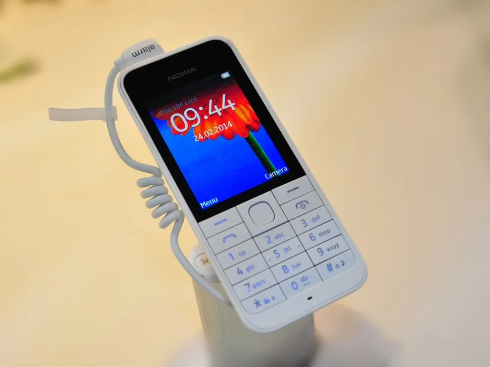Разблокированный Nokia 220 GSM 2,4 дюймов две sim-карты 2MP камера Bluetooth fm-радио 1100 мАч отремонтированный мобильный телефон
