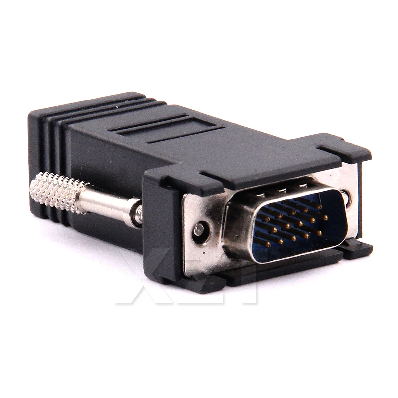 Адаптер для кабеля Ethernet Женский Новинка 2017 хит продаж VGA Extender штекер к локальной