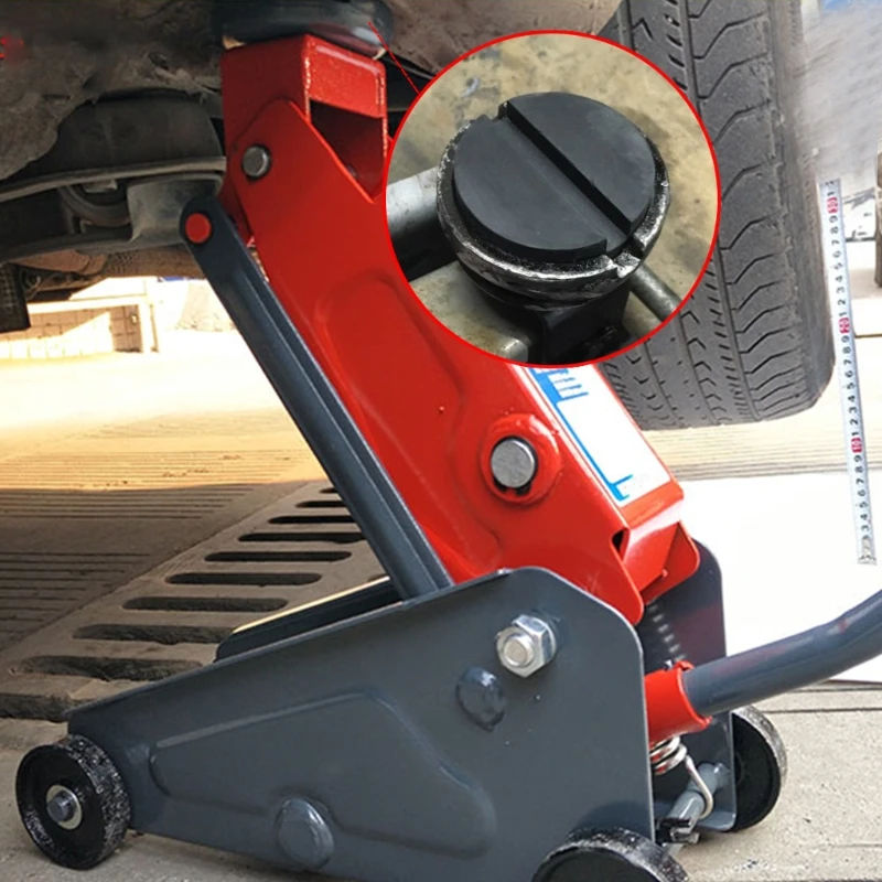 1Pc Floor Slotted Car Rubber Jack Pad Frame Protector Guard Adapter Jacking Disk Tool for Pinch Weld Side Lifting |