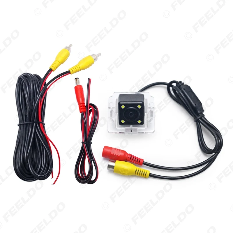 FEELDO 1Set Special Rear View Car Camera With LED Light For Mitsubishi Outlander 2012~present Parking | Автомобили и мотоциклы