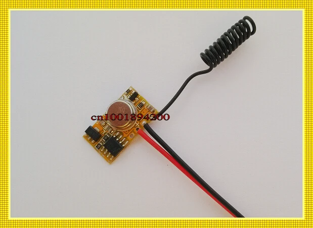 DC3V-12V мини-передатчик Модуль DC3.7V 4 5 V 5V 6V 9V микро-пульт дистанционного управления