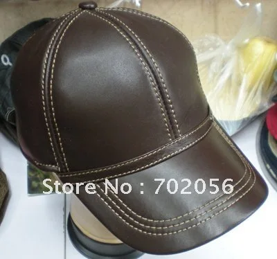 Oat кожаная бейсболка с регулируемым ремешком стильная шапка обогреватель для