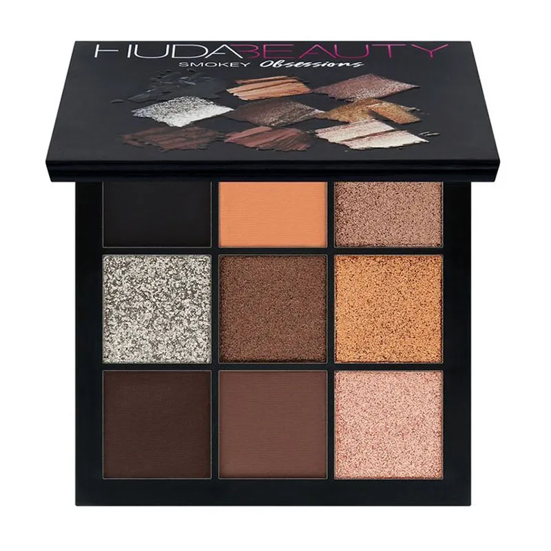 Палитра Hudas Beauty тени для век из розового золота палитра матовых блестящих теней