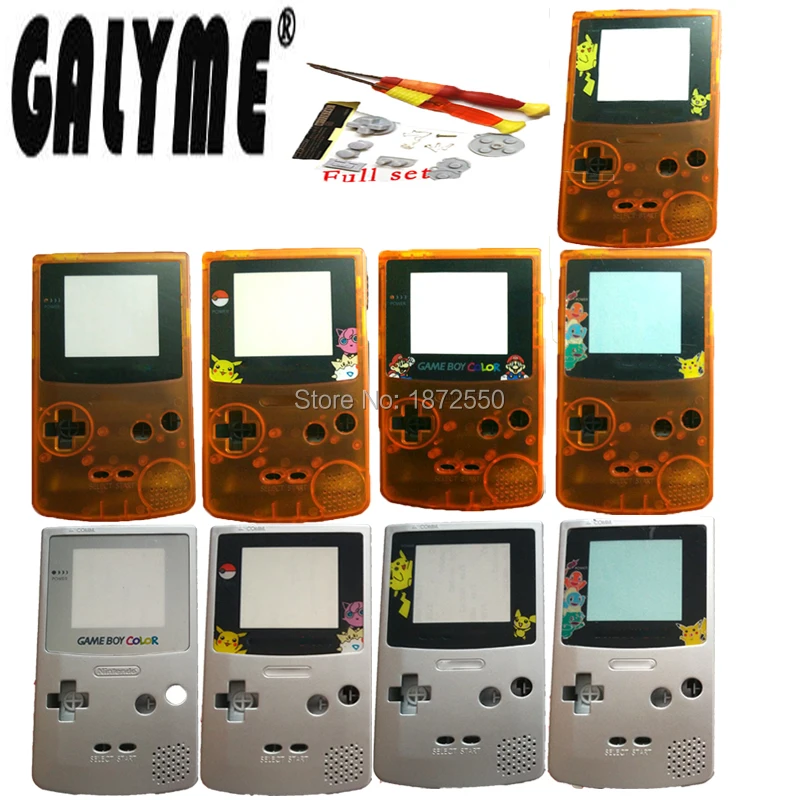 Galyme популярный Пластиковый корпус для GameBoy цвет GBO DMG Сменный Чехол игры ручной
