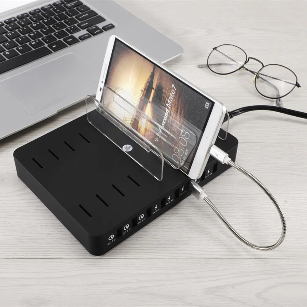SZYSGSD 110 Вт 22А зарядное устройство для телефона USB быстрая зарядка QC 3,0 быстрая настенная зарядка концентратор для iPhone для samsung Xiaomi foriPad Tablet PC