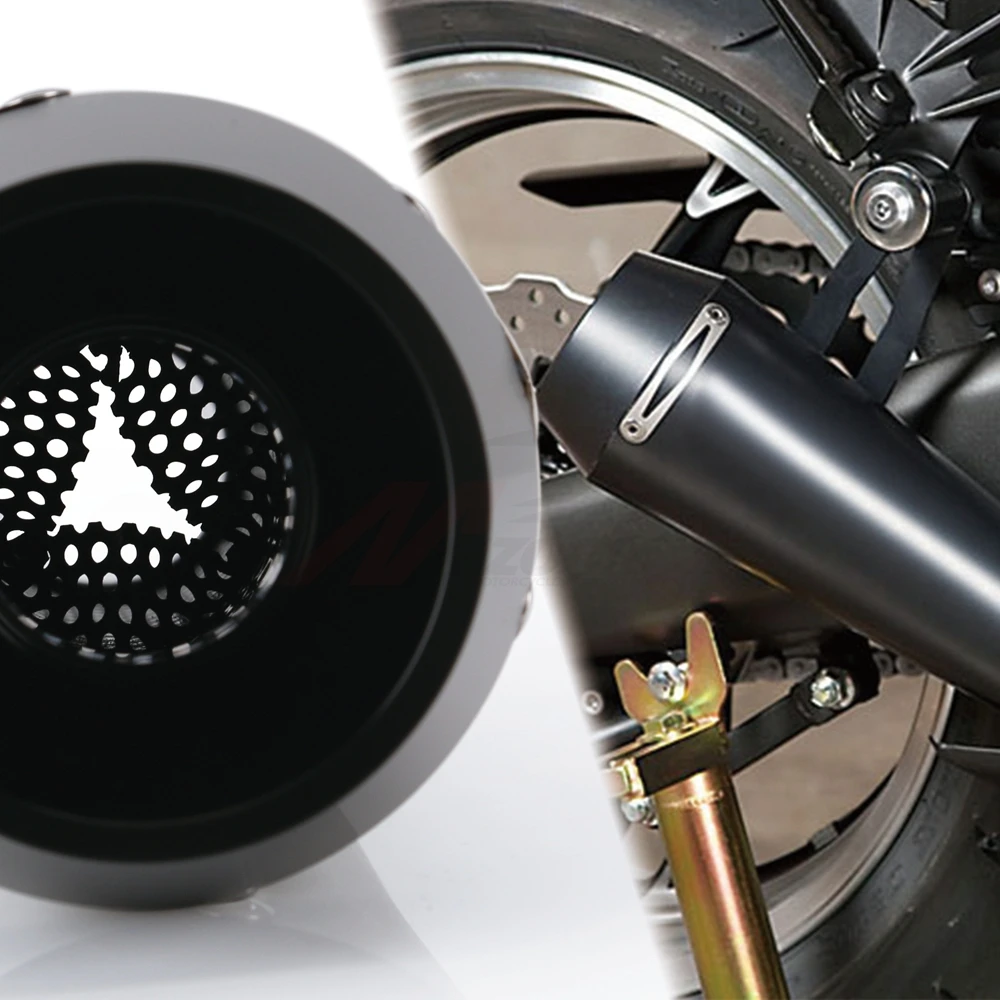 51mm Universal motorcycle Modified Tube exhaust muffler for Tmax FZ1 CBR300 ZX6R Z750 R15 R3 Z250 MT07 MT09 CB750 | Автомобили и