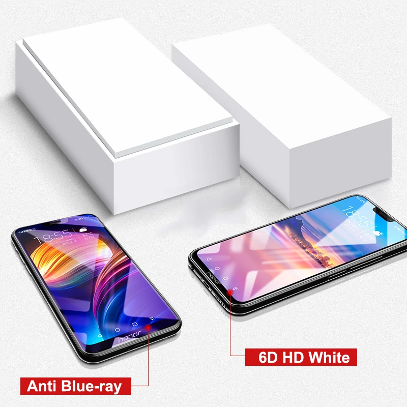 Защитное стекло закаленное 6D для Huawei Honor 10|Защитные стёкла и плёнки телефонов| |