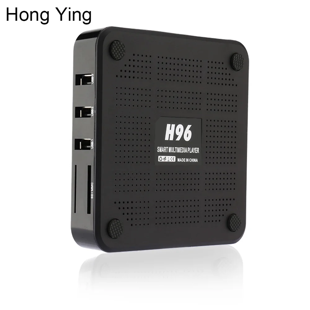 H96 Android ТВ коробка RK3229 4 ядра 6 0 DDR3 1 г 8 HDMI 2 WI FI К h.265 1080 P дополнений Netflix Media