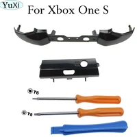 yuxi black replacement lb rb button trigger part black for xbox one s controller bumper buttons