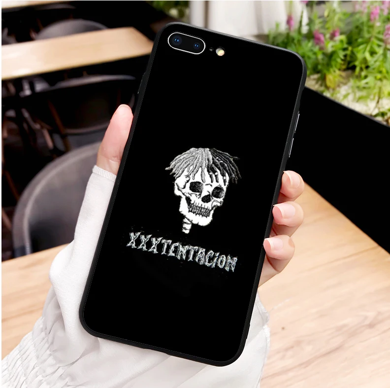 Хип-хоп рэппер xxxtentacion bad vibes forever lil peep Мягкий Силиконовый ТПУ чехол для телефона для iPhone MAX XS XR X10 5 6 7 8Plus