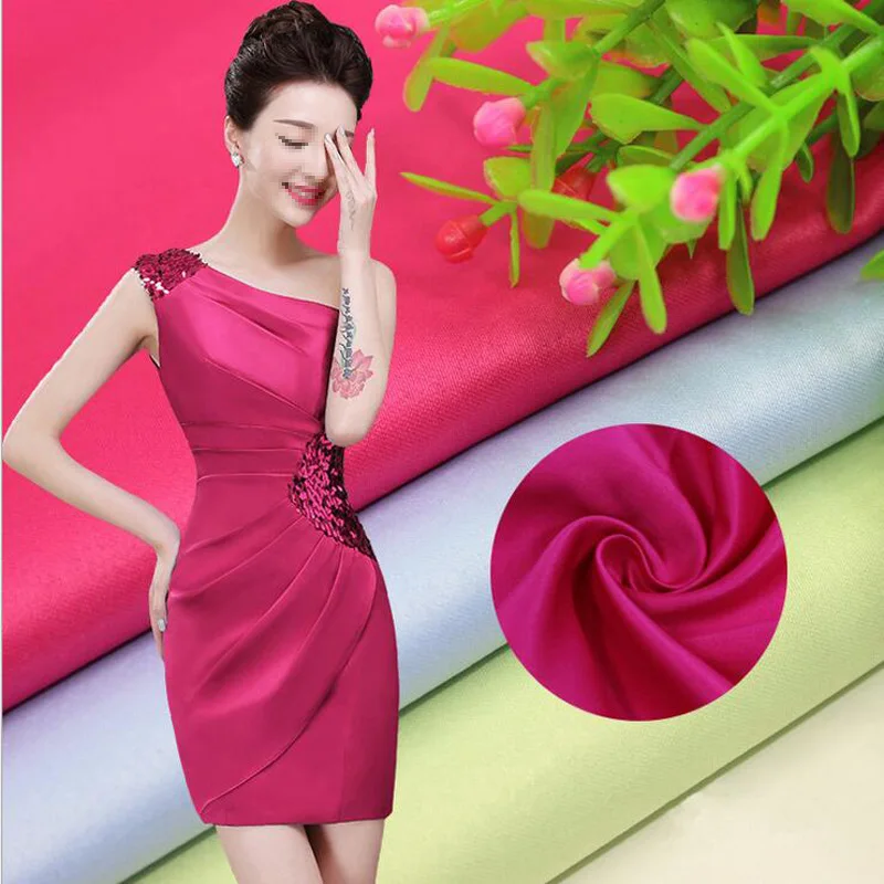 

Top Sale Guaranteed Quality Dull Washable Micro Satin Fabric