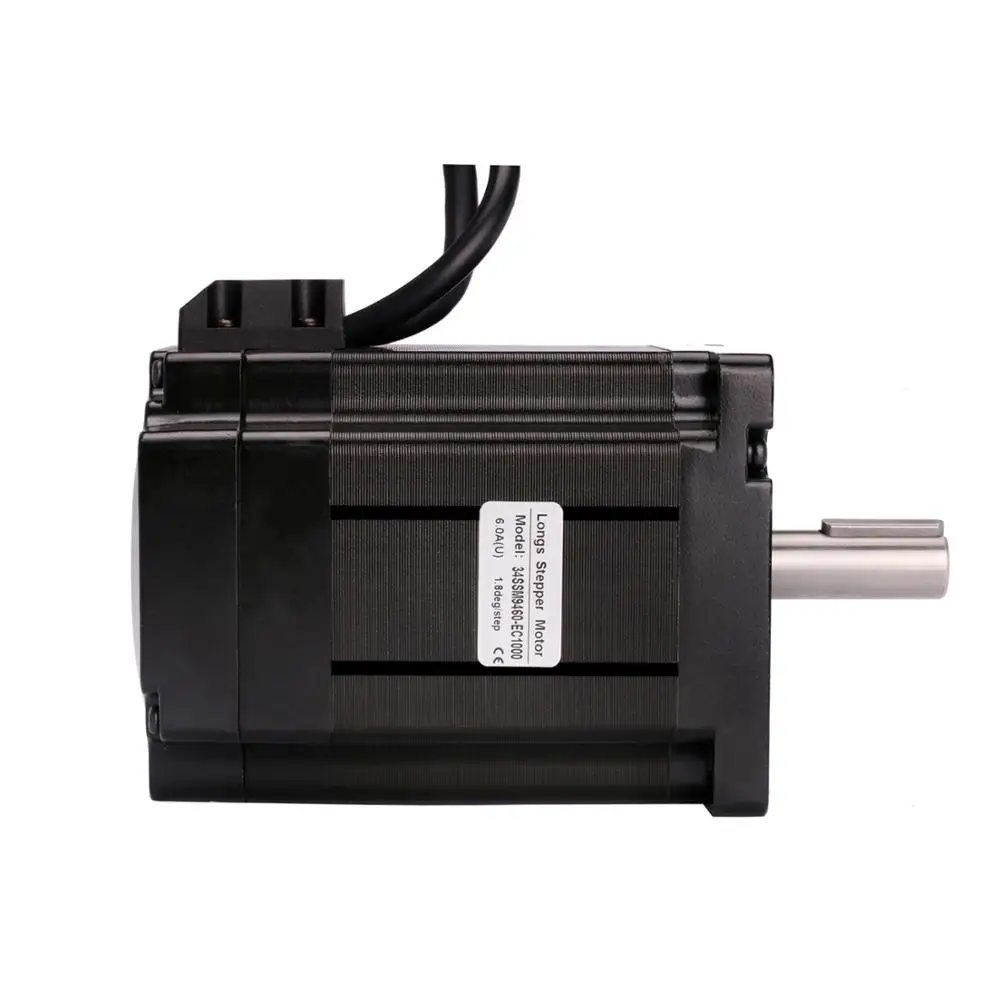 Замкнутый шаговый двигатель NEMA34 34SSM9460 121 мм 7.5N.m 1062oz. in 6A 1000line CNC Kit|Шаговый