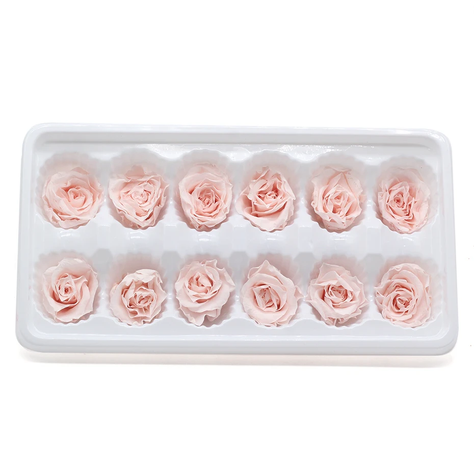 Настоящая Роза Eternelle Doos Natuurlijke Bewaard Bloem Rose 3-4 см Onsterfelijke Rose Valentijnsdag Gift Fleur Eternelle - Цвет: 043