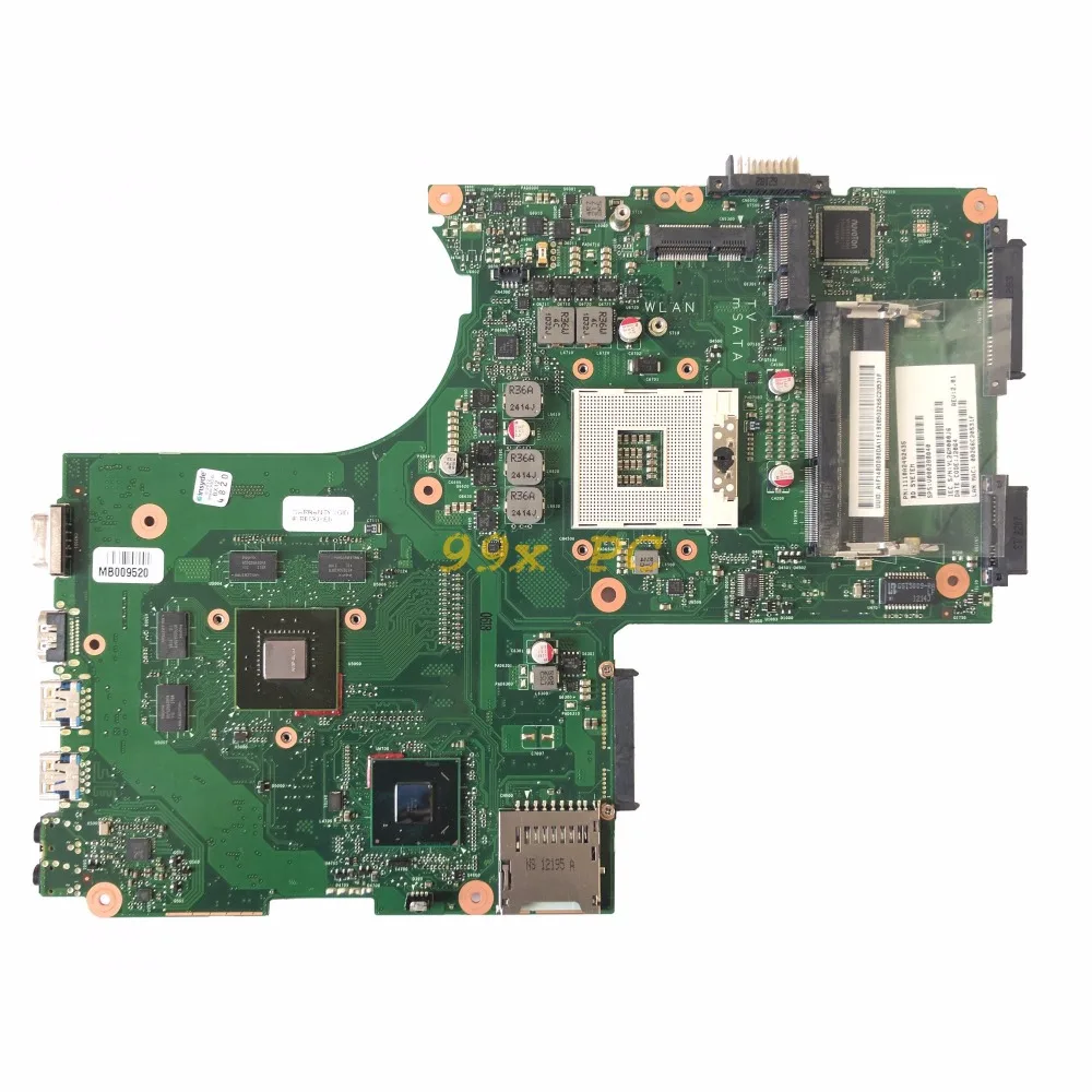 LAOKE для Toshiba Satellite P870 P875 Материнская плата ноутбука HM76 W/GT630M GPU V000288040 GL10FG 6050A2492401 MB A02