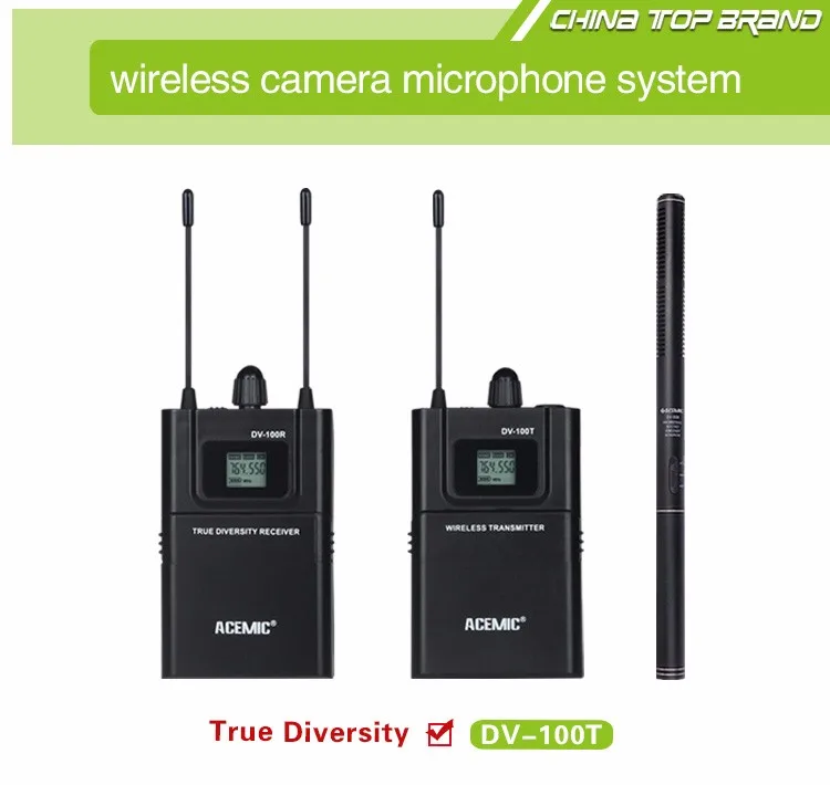 Аккумуляторный телефон DV 100T UHF 600 928 МГц истинное разнообразие набор беспроводных