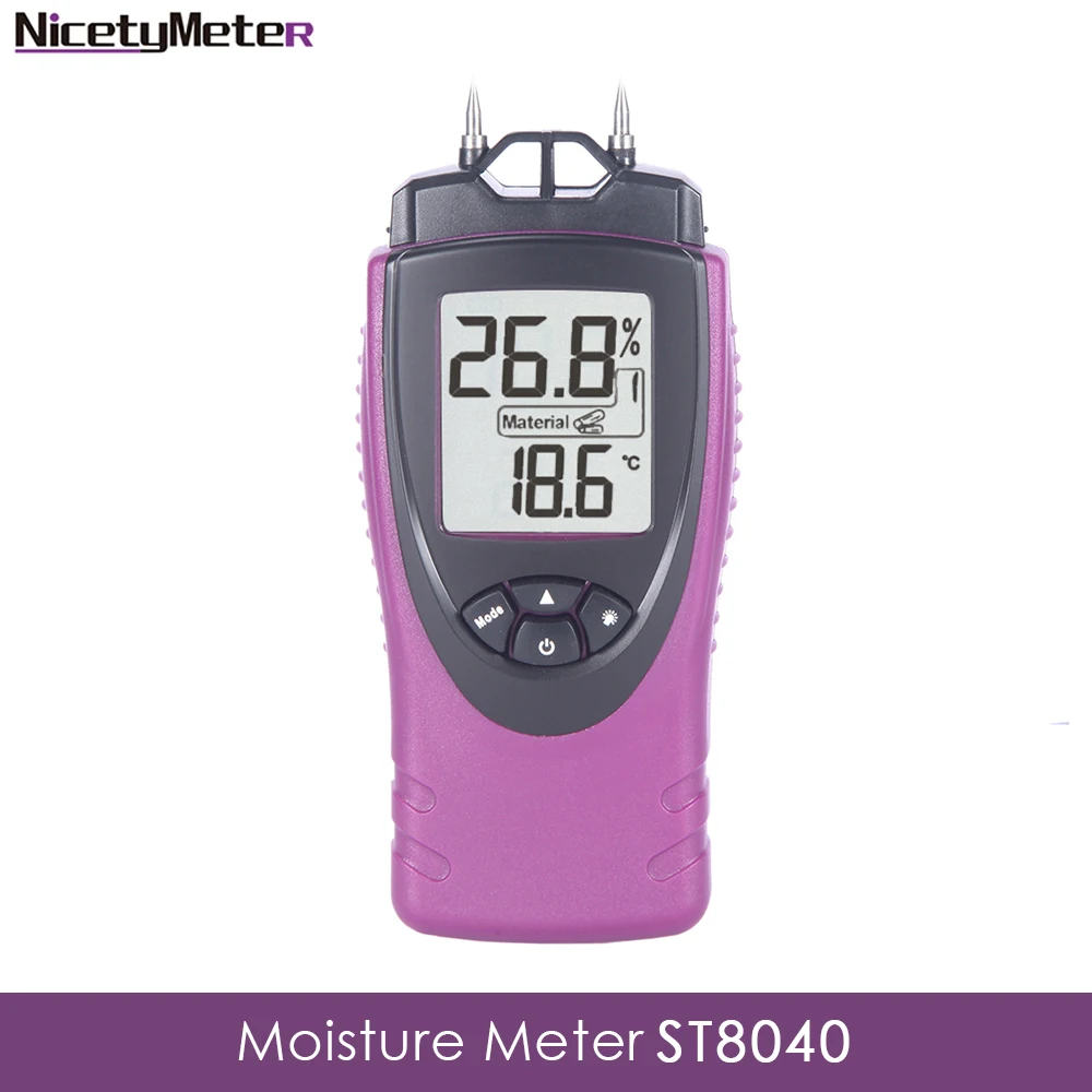 Nicetymeter ST8030 5-разрядный большой ЖК-дисплей Бесконтактный Скорость тестер ветер Скорость Датчик Портативный цифровой тахометр об/мин