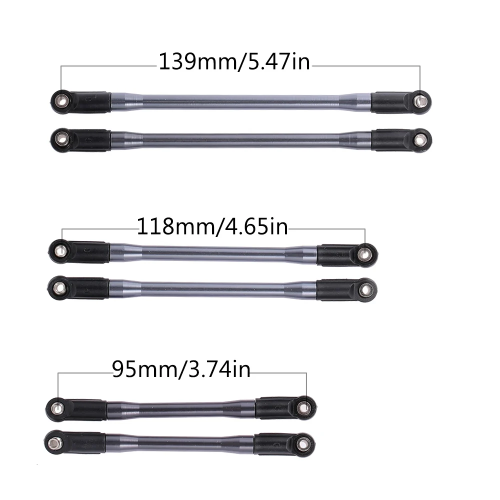Металлические звенья с пластиковыми наконечниками стержня 10 шт. 95 м 112 118 133 139 для