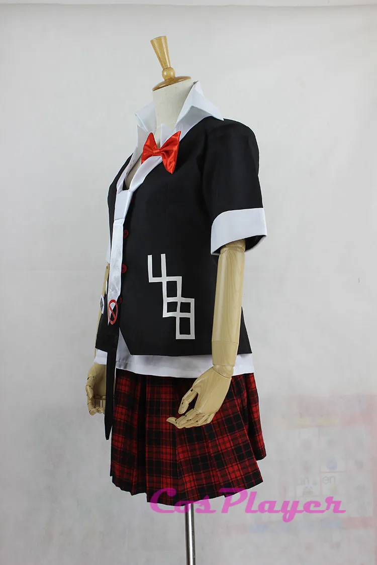 Dangan Ronpa Косплей Униформа джунко эношима и Ikusaba Mukuro косплей костюм наряд|dangan ronpa