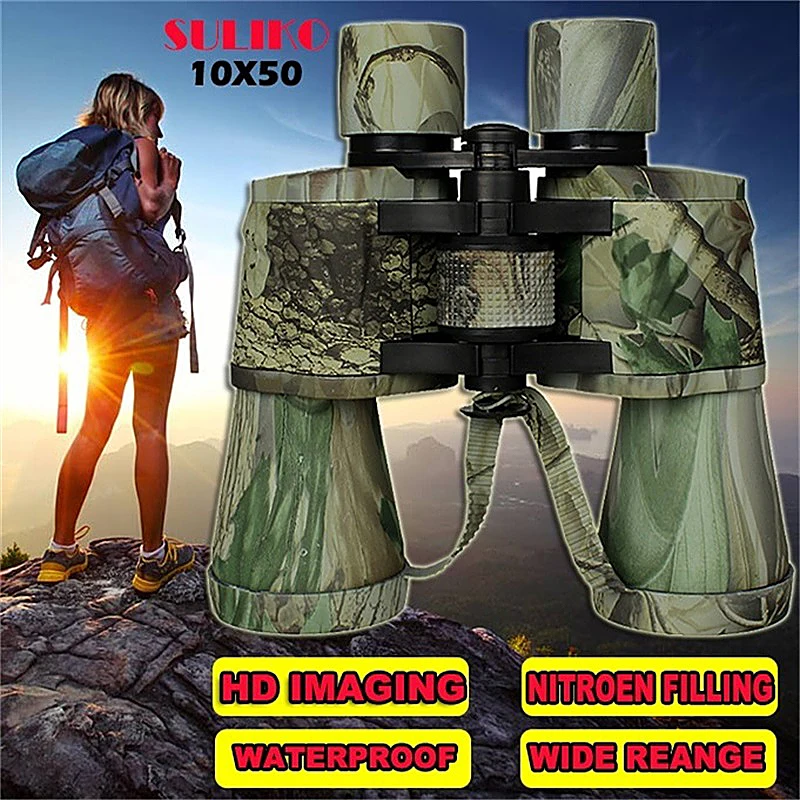 Охотничий телескоп SULIKO 10X50 с высоким увеличением и большим диапазоном