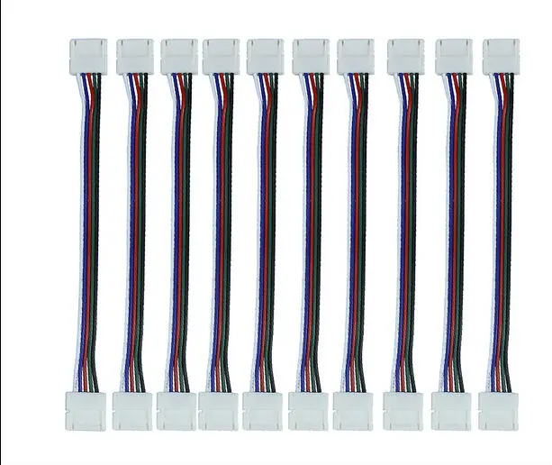 [Seven Neon] Бесплатная доставка 10 шт. коннекторы для светодиодной ленты кабель 5pin 12 мм
