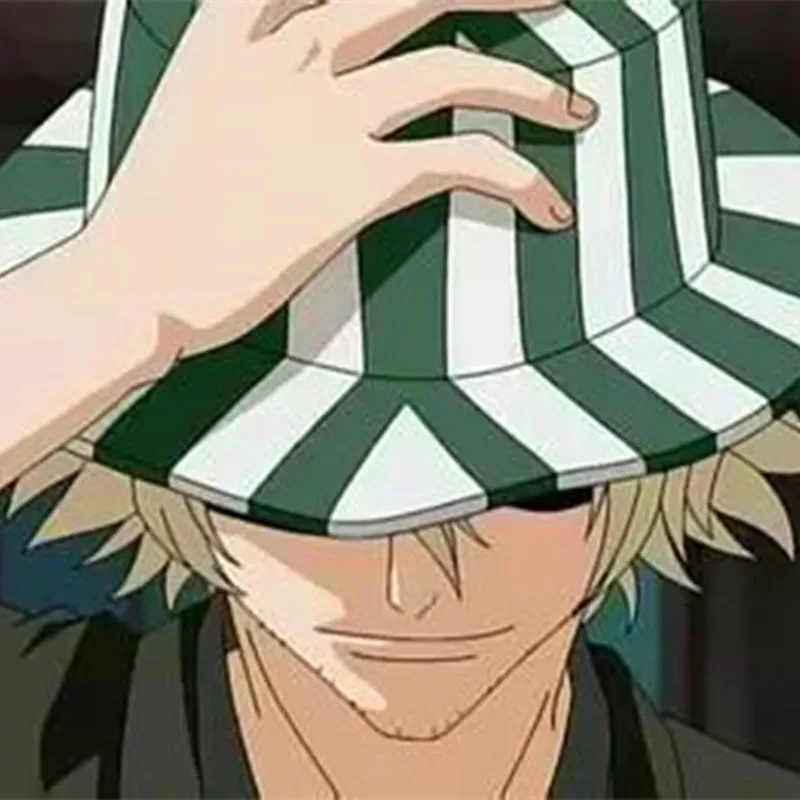 Animation BLEACH Urahara Kisuke hat Cosplay hat Urahara Kisuke watermelon hat