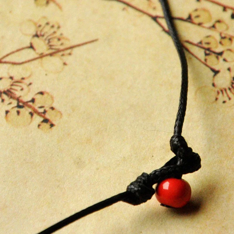 10 шт./лот женское ожерелье с подвеской в виде морковки керамические бусины ПУ