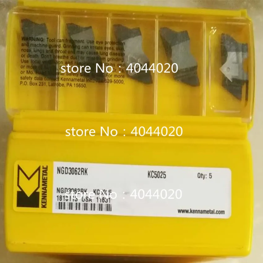 

NGD3062RK KC5025 5pcs/box New original cutting tool carbide insert for CNC