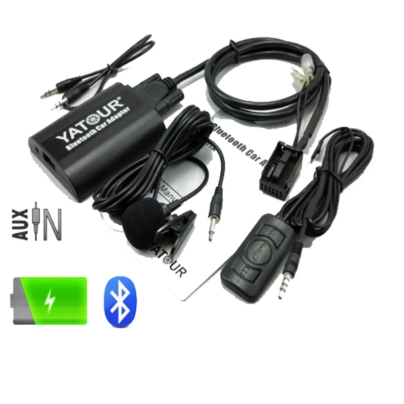 Автомобильный радиоприемник Yatour BTA Bluetooth комплект громкой связи для RD4 Peugeot 207 307 308
