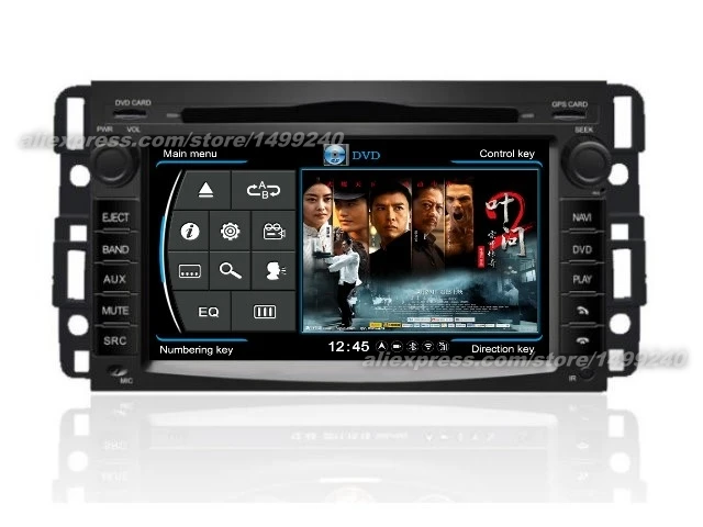 

For Chevrolet Suburban 2007~2012 - Car GPS Navigation DVD Player Radio Stereo TV BT iPod 3G WIFI Multimedia System