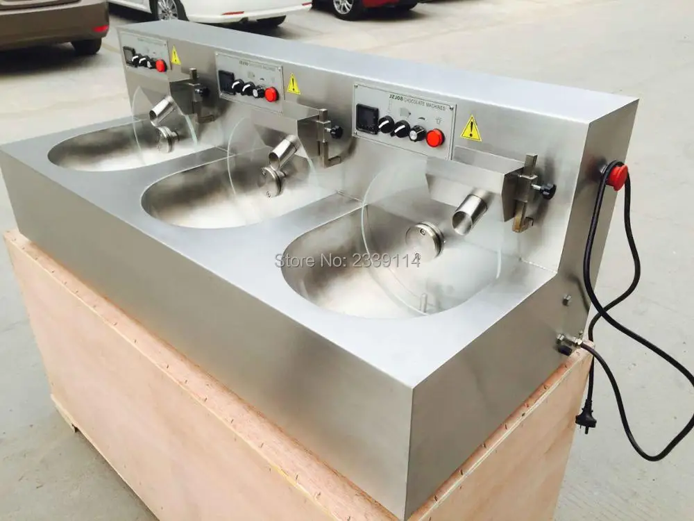30 кг 110/220V коммерческого использования сбивальная машина с вибрационным столом, Шоколад плавильный котел