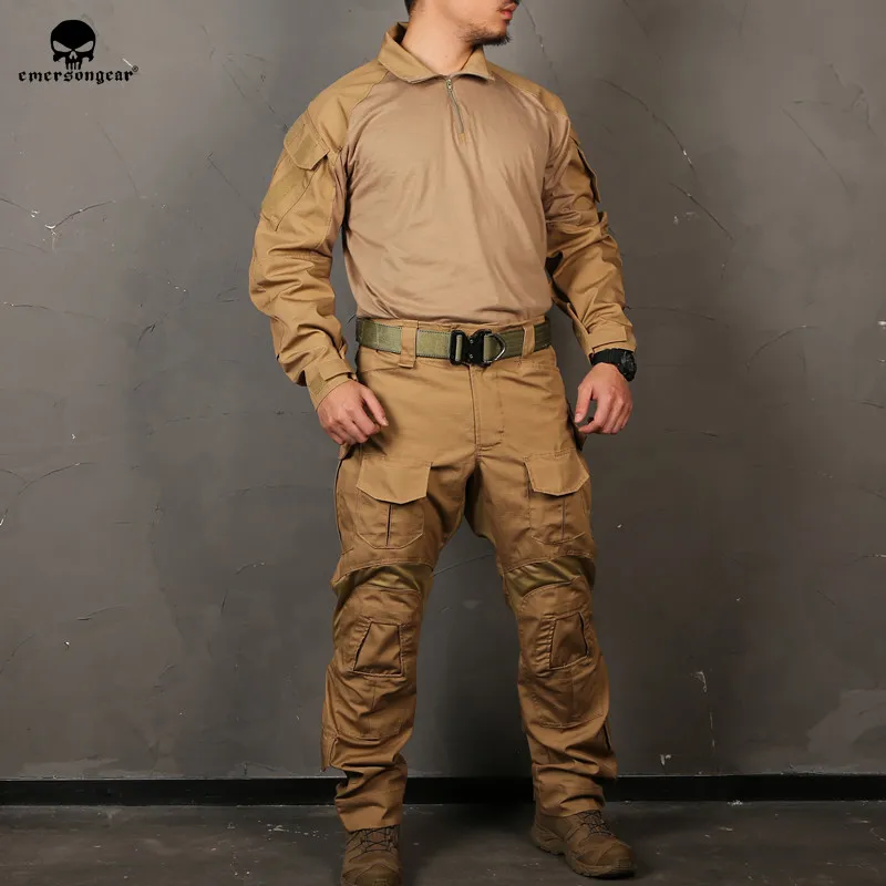Тактические Emerson BDU G3 боевые рубашки Emersongear CP стиль Battlefield Топы штурмовая форма броня одежда CB