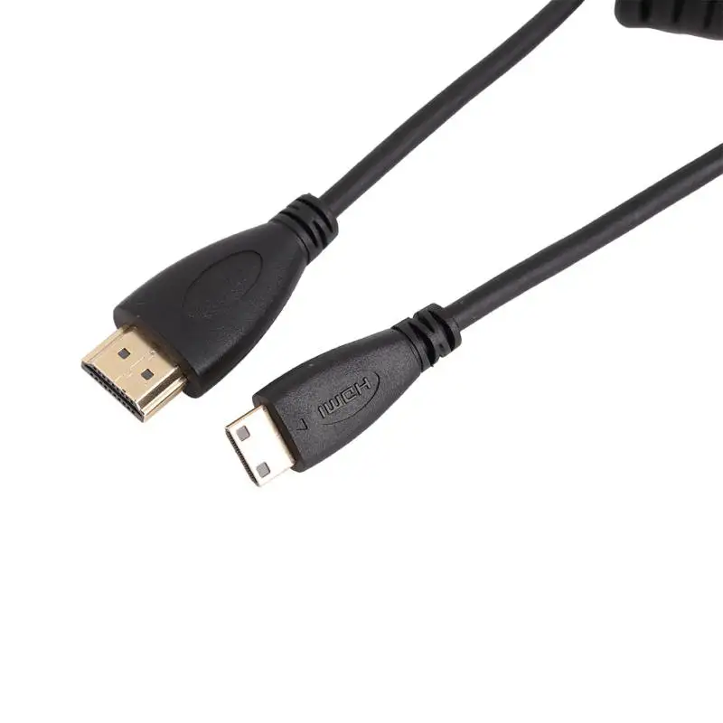 5 HDMI для углового Mini HDMI Micro Hdmi пружинный изогнутый гибкий кабель V1.4 DSLR HD видео кабели - Цвет: 5