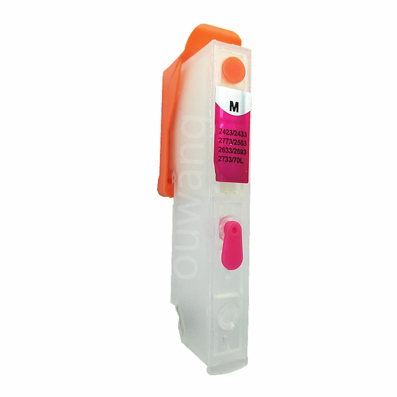 5 шт. T2621 26/26XL перезаправляемый картридж для epson XP600 XP605 XP700 XP800 XP510 XP615 XP610 xp820 XP520 XP620
