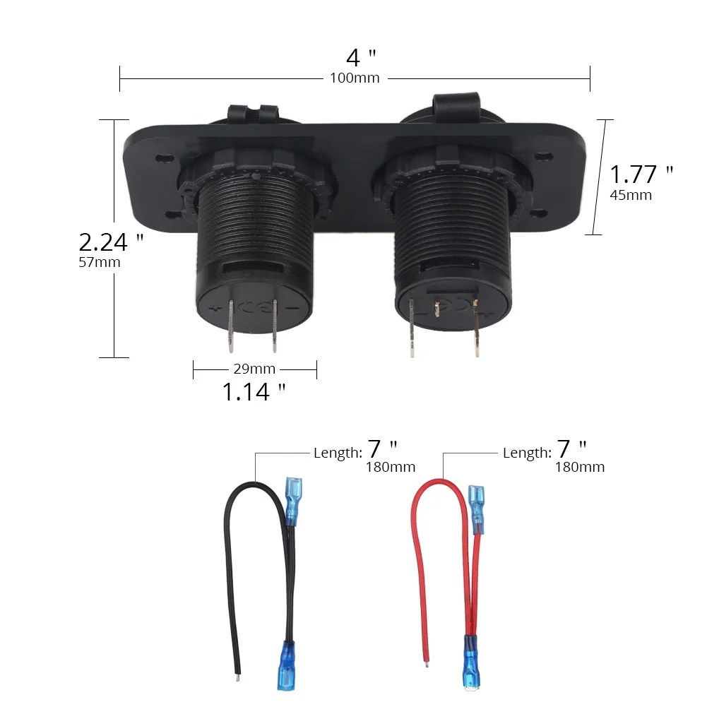 Автомобильное зарядное устройство с двумя Usb портами 5 В а|Зарядные устройства
