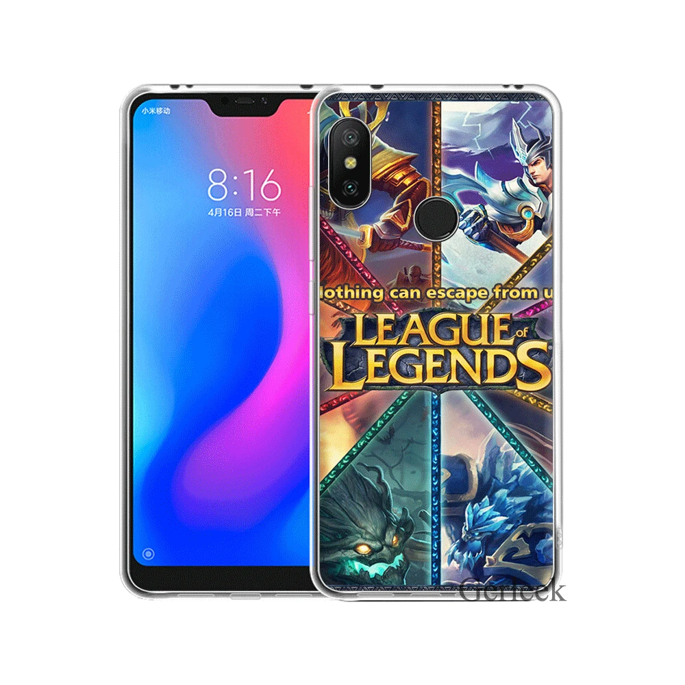 Чехол сумка Desxz League Of Legends для Xiaomi Redmi Note 6 7 3 Pro 4 4X5 5A|Чехлы-накладки| |