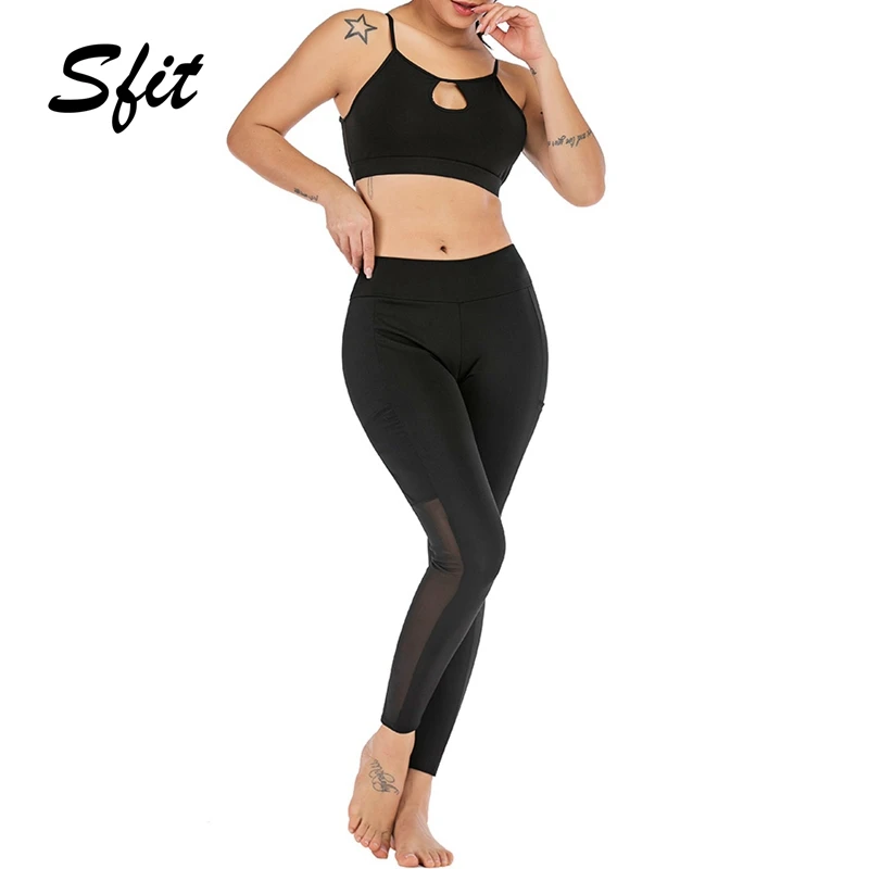 Sfit Torridity Повседневная Йога Фитнес Топ ударопрочный нижняя рубашка сетчатые