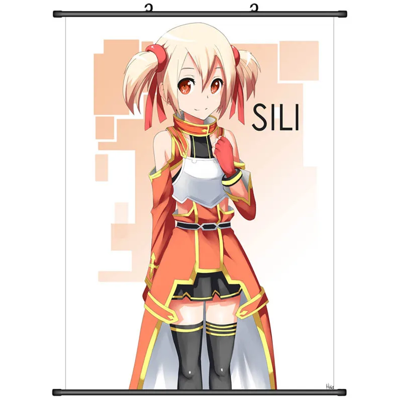 Обновленный аниме декоративные картинки Sword Art Online SAO Silica Ayano Keiko домашний Декор