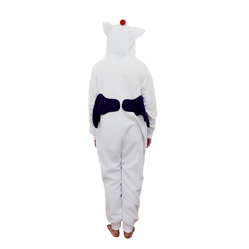 Детские Мультяшные кигуруми Moogle детские комбинезоны пижамы фэнтези косплей