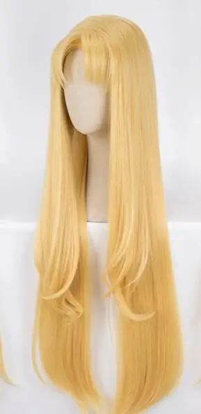 Blonde wig Восхода щит Hero Raphtalia Rafutaria длинное коричневое наофуми иватани короткие черные дрожжевое длинные светлые Косплэй костюм парик - Цвет: Blonde wig