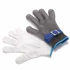 Нм безопасные Высококачественные Защитные перчатки из 100% нержавеющей стали металлические сетчатые перчатки для мясника AISI 316L