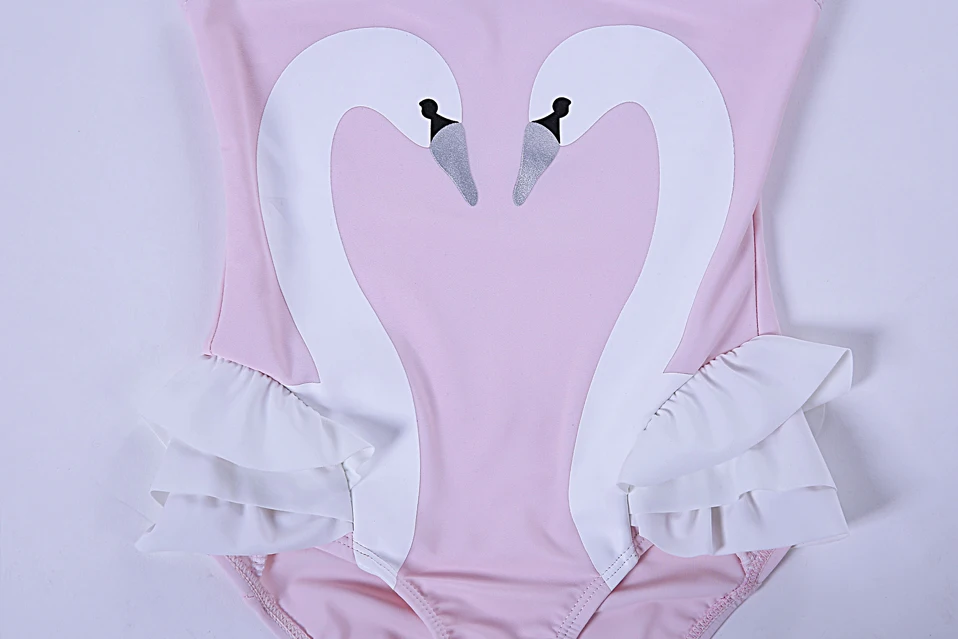 Pettigirl/розовый купальный костюм для маленьких девочек в пляжном стиле с принтом