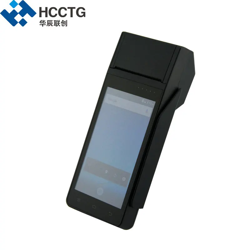 Все в одном EMV POS терминал с 58 мм термальный принтер HCC Z90 USB считыватель смарт