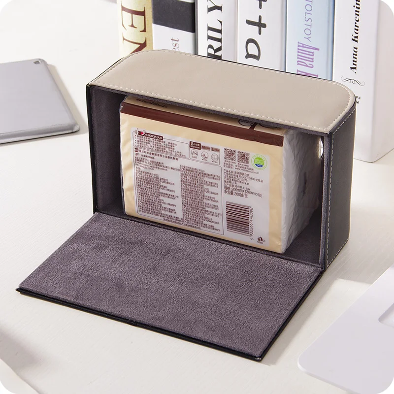 OUSSIRRO новая коробка для салфеток из искусственной кожи дома и автомобиля модный
