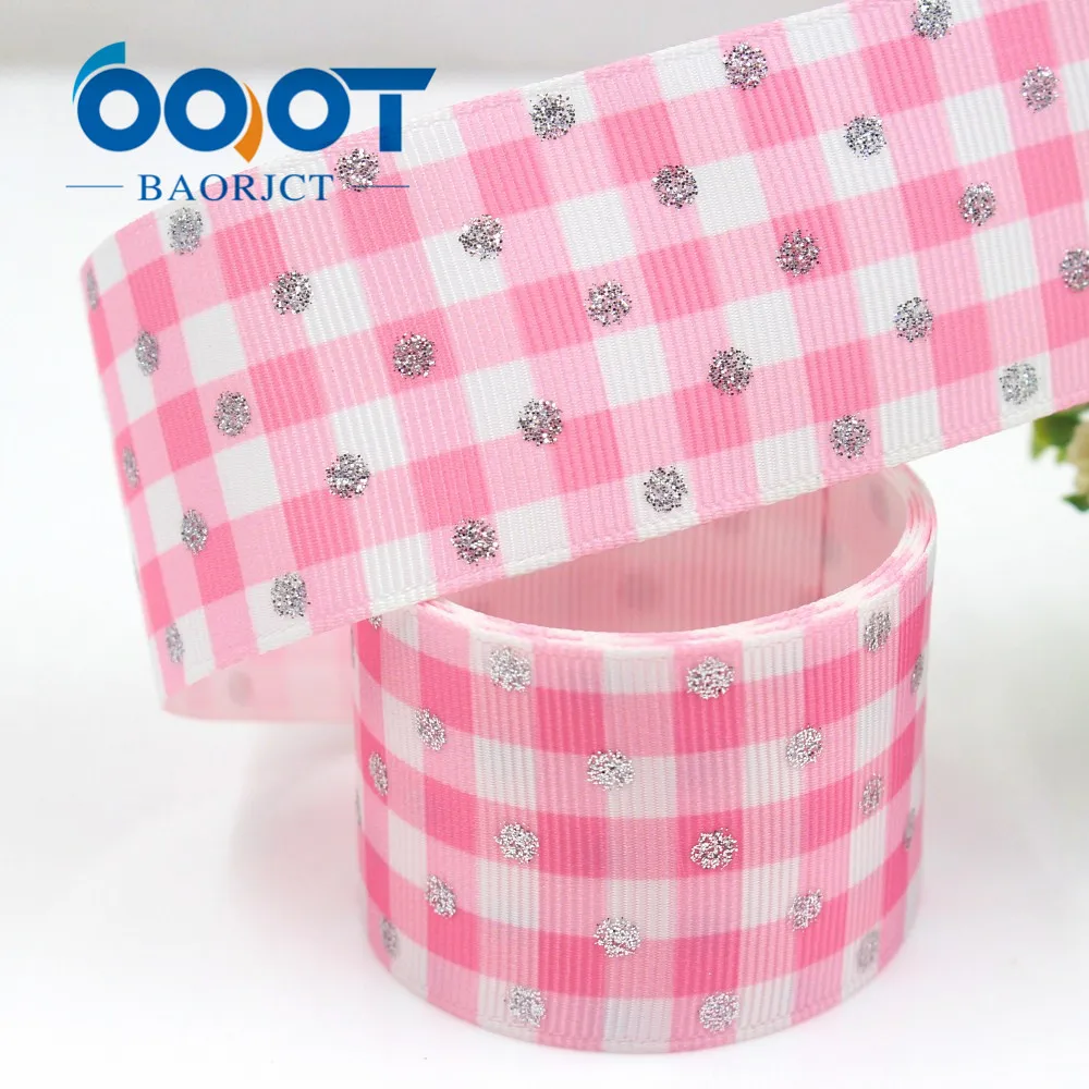 OOOT BAORJCT G 18703 595 38 мм 10 ярдов флэш мультфильм ленты термопечать grosgrain Свадебные